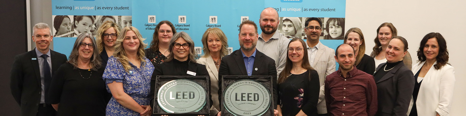 <p class="slider-title">The CBE is Celebrating LEED Designation for Mahogany and Lakeshore Schools</p><div class="banner-line"></div><p class="slider-subtitle">The Calgary Board of Education is celebrating two new schools that have achieved a LEED designation by the Canada Green Building Council (CAGBA).</p> <a style="pointer-events:all" class=AEBannerMoreLink href="https://www.cbe.ab.ca/news-centre/Pages/the-calgary-board-of-education-is-celebrating-leed-designation-for-mahogany-and-lakeshore-schools.aspx">Read More</a>